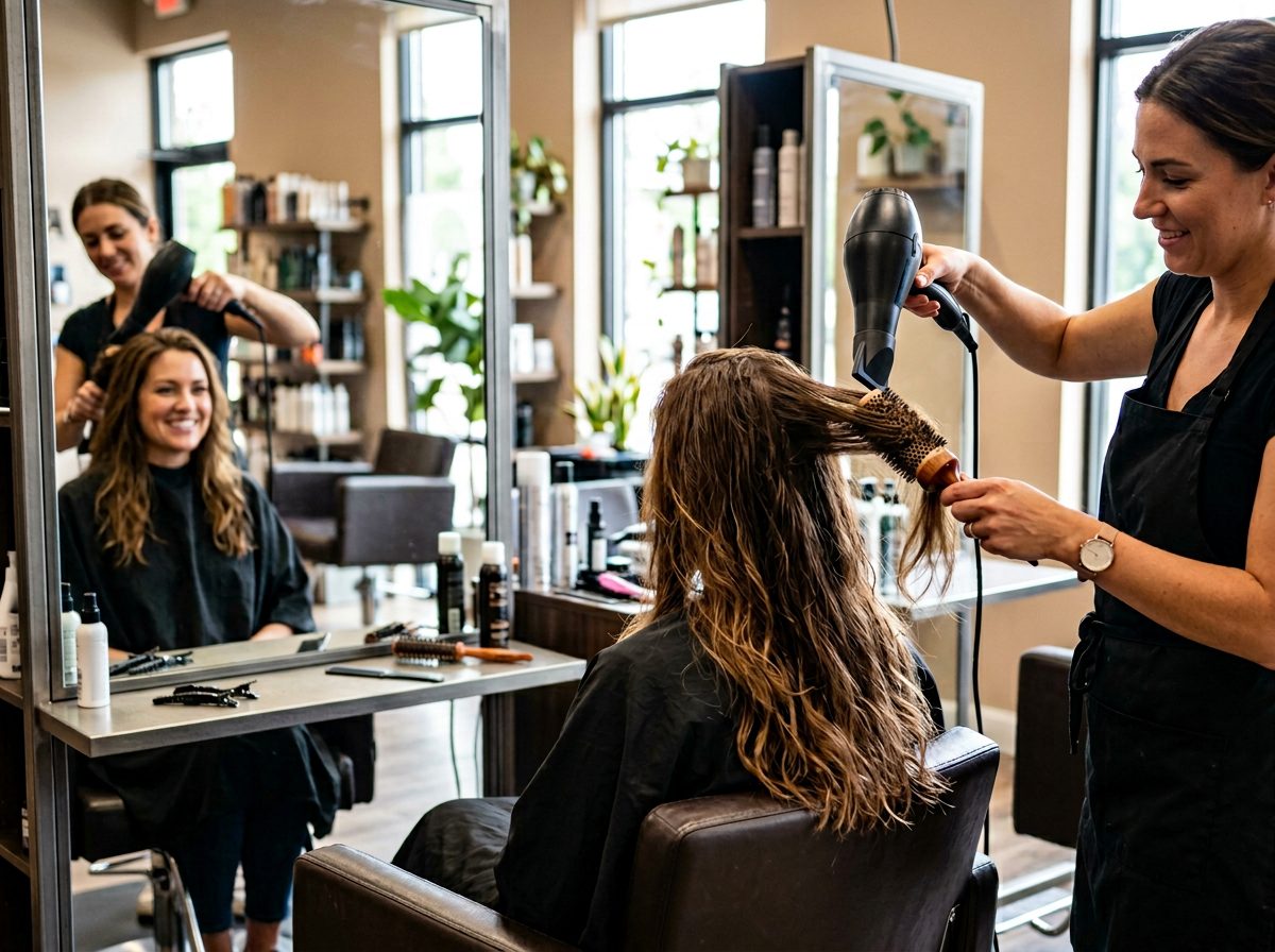 Corte y peinado mujer